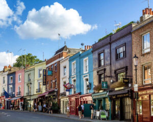 Vibrant Notting Hill Buildings