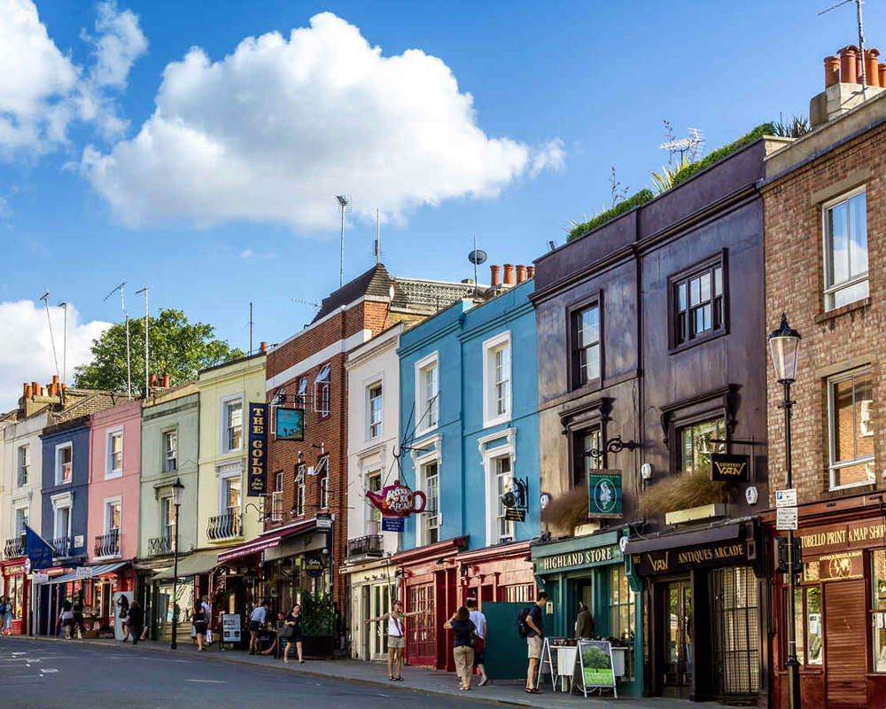 Vibrant Notting Hill Buildings