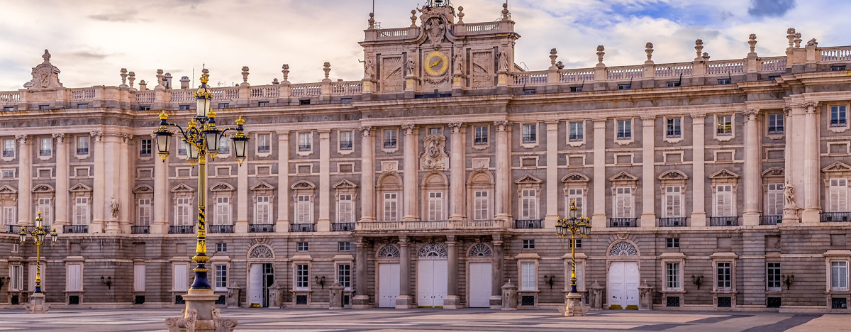 Royal Palace in Madrid, Spain