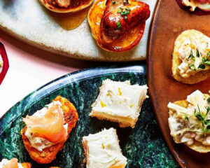 Canapes selection