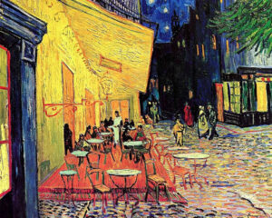 Arles at Night Vincent Van Gogh