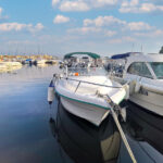 Boats in Antibes port