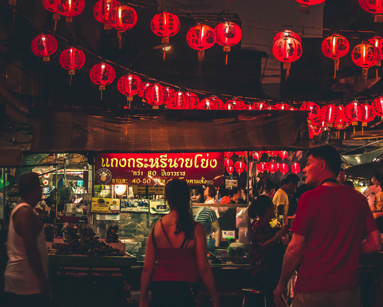 Bangkok Chinatown at night