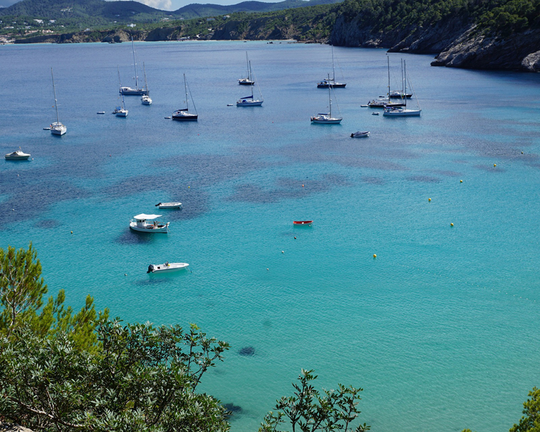 Bay in Ibiza Spain