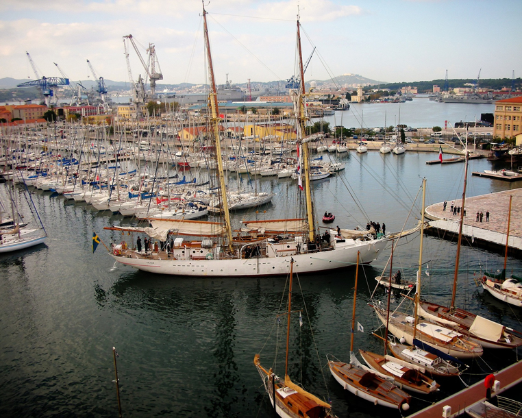 Marina in Toulon