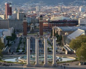 Placa d'Espagna Barcelona