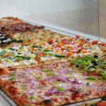 Delicious Italian pizza in Rome