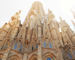 Sagrada Familia sunny day