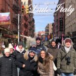 tour group in NYC in Little Italy