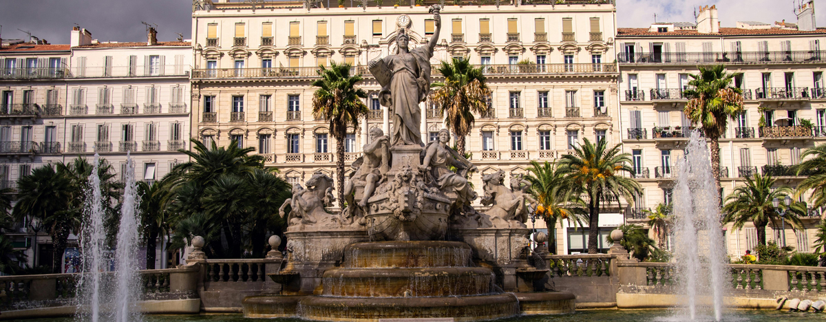Toulon fountain