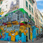 Fun graffiti in Marseille