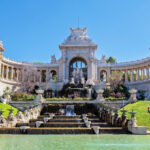 Marseille City in summer - palace