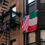 Italian and American flat in New York