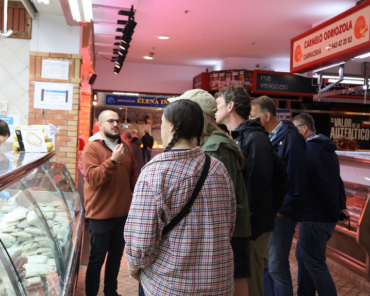 San Sebastian Cooking Class with Market Shopping - market