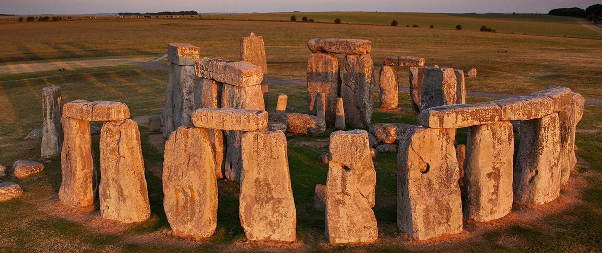 Stonehenge at sunset
