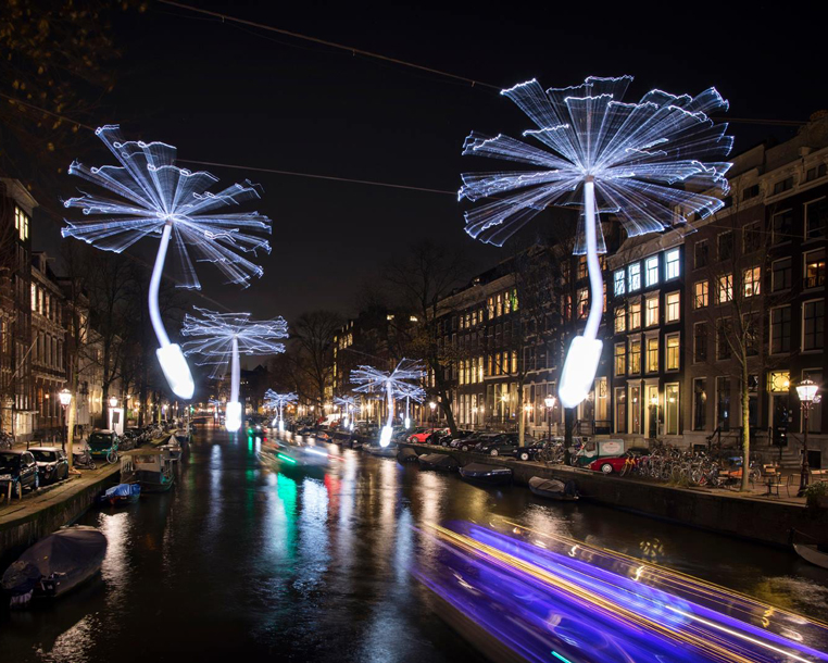 Amsterdam at night