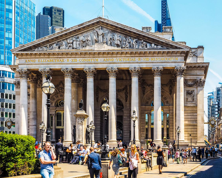 Royal Exchange London - outside