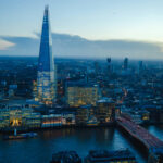 London Shard at Sunset