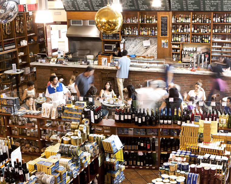 The Tapas and Wine Tour in the heart of Barcelona - top view