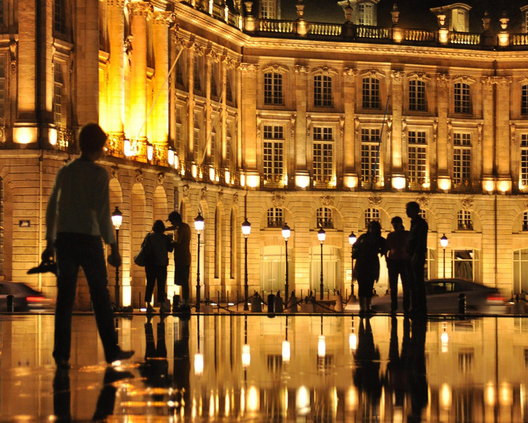 Bordeaux France evening