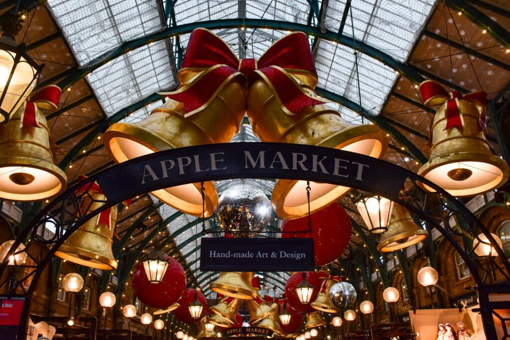 covent garden apple market christmas