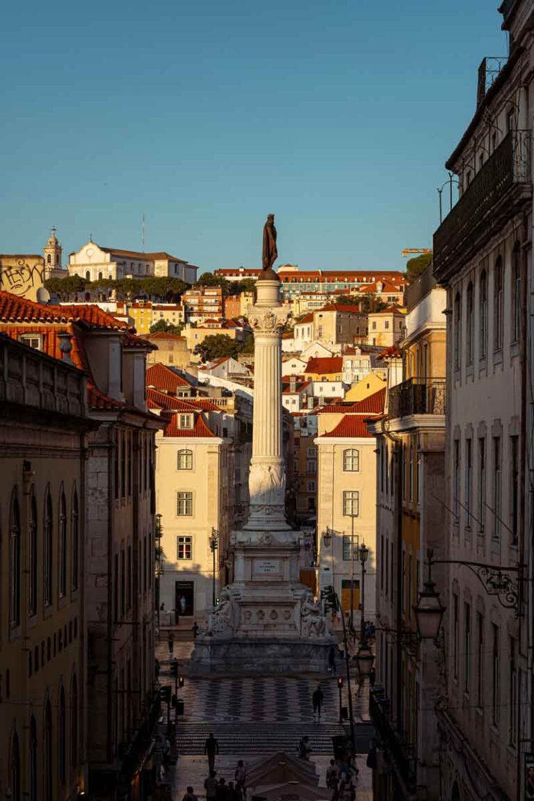 Lisbon centre narrow street