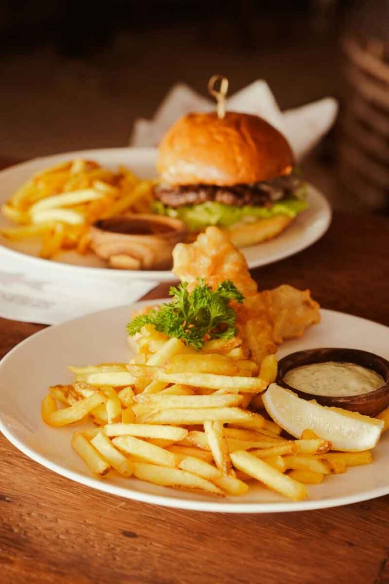 London pub food